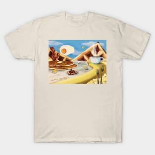 Breakfast Landscape T-Shirt